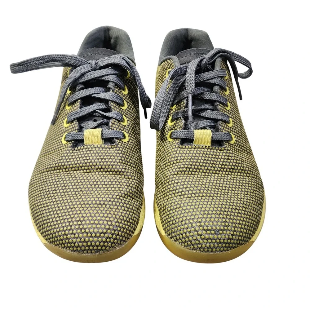 NOBULL Outwork‎ Trainers Size W 8 M 6.5 Yellow Pixel Super Fabric Strength Shoe